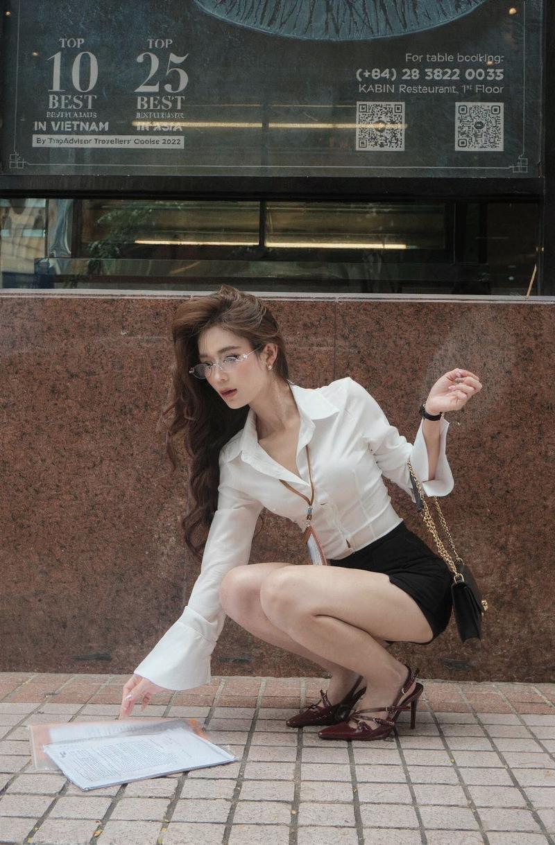 Nữ beauty nụ cười ngọt ngào rạng ngời