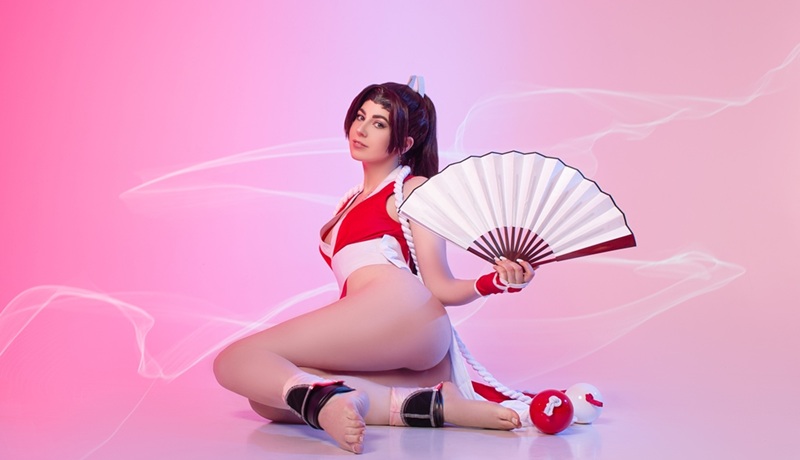 Ảnh Mai Shiranui Cosplay dáng vẻ dâm loạn
