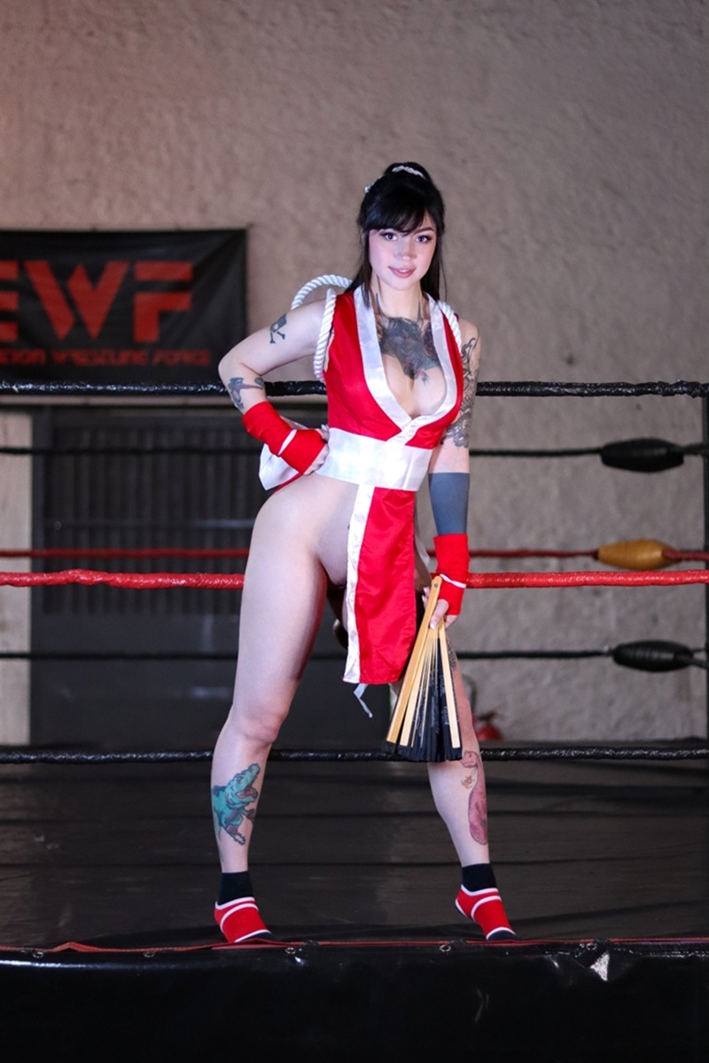 Ảnh Mai Shiranui Cosplay vú bồng bềnh dâm