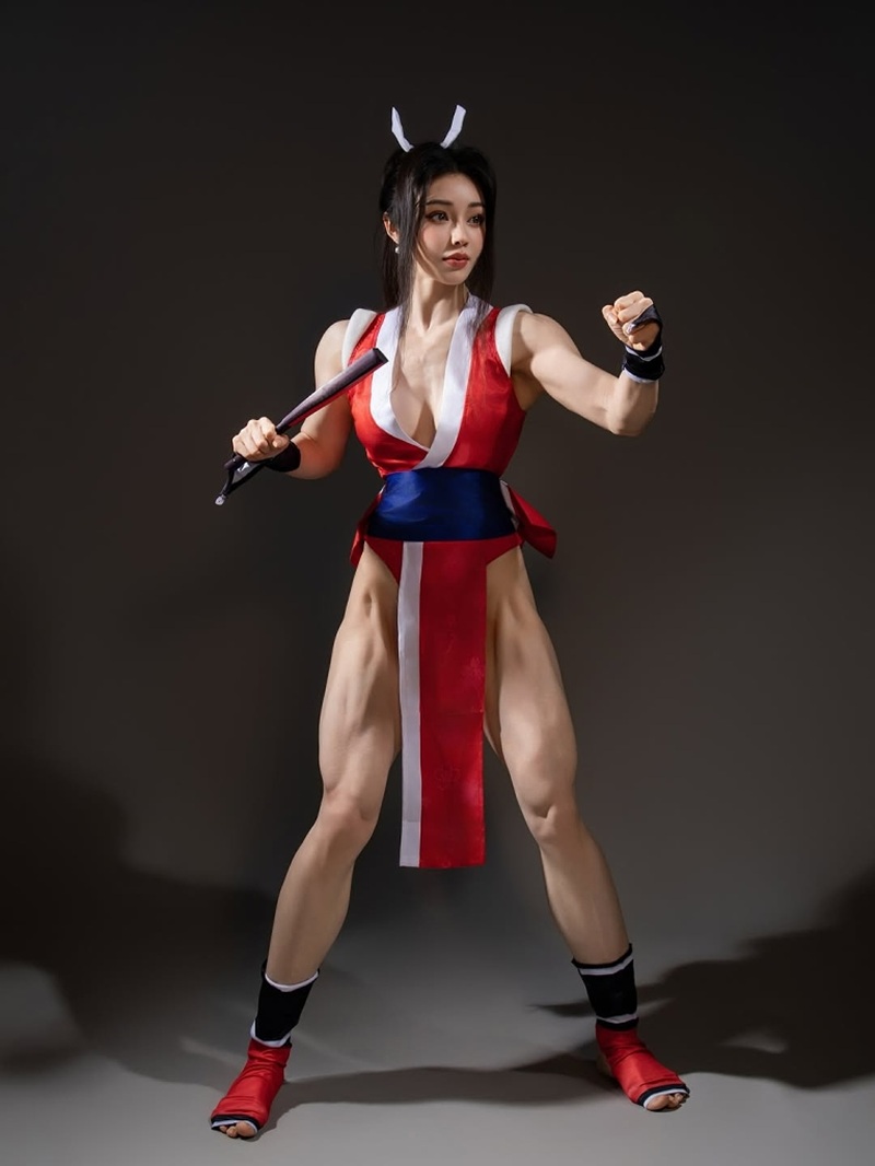 Ảnh Mai Shiranui Cosplay body cong vút dâm