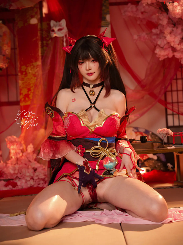 ảnh gái cosplay nude 13