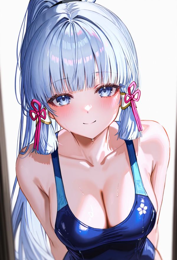 Khám phá ảnh Kamisato Ayaka qua những tác phẩm fanart đẹp mắt