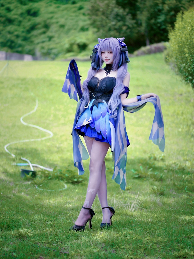 Ảnh Cosplay Keqing R34 Sexy 10