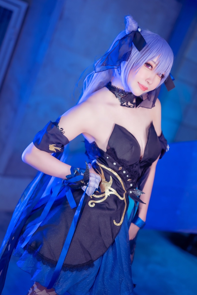 Ảnh Cosplay Keqing R34 Sexy 4
