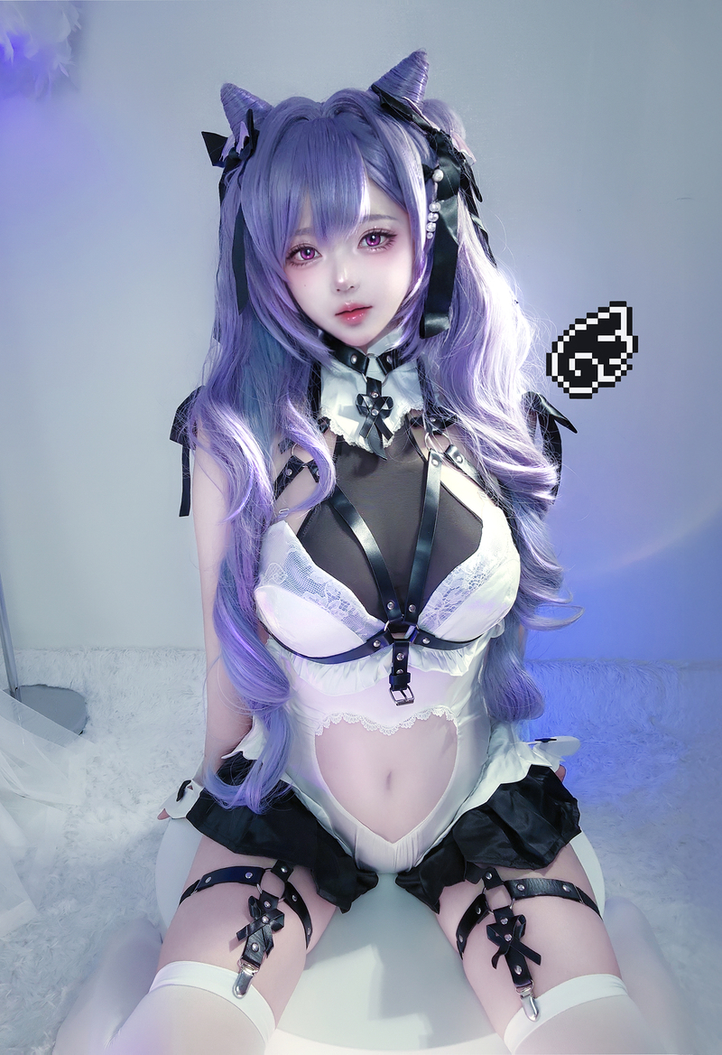 Ảnh Cosplay Keqing R34 Sexy 5