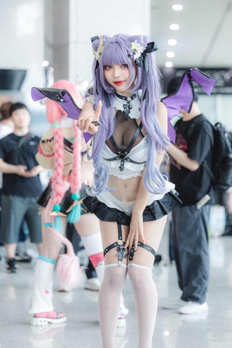 Ảnh Cosplay Keqing R34 Sexy 6