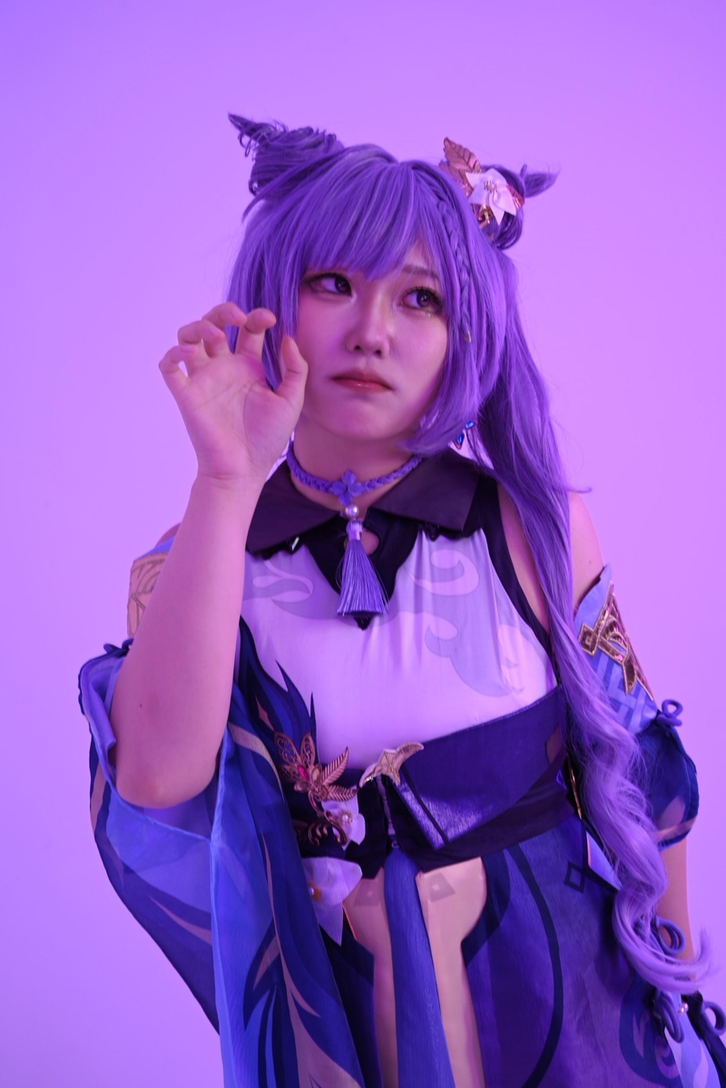 Ảnh Cosplay Keqing R34 Sexy 9